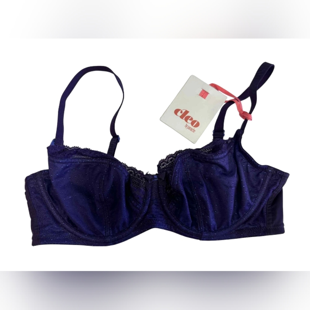 Women's Purple Lace Bra